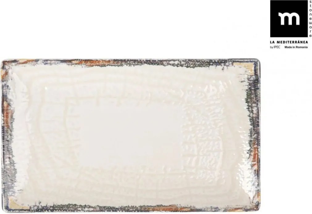 Плато LA MEDITERRANEA Albus, Порцелан - 25x15 cm