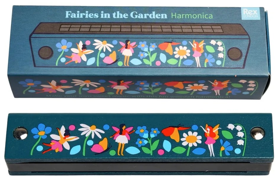 Музикална играчка Harmonica Fairies in the Garden – Rex London