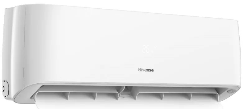 Инверторен климатик Hisense Energy Pro + QG25XV0E, 9000 BTU, 14 м2, А+++/А+++, Wi-Fi, Гласово управление, 4в1 филтър, Бял