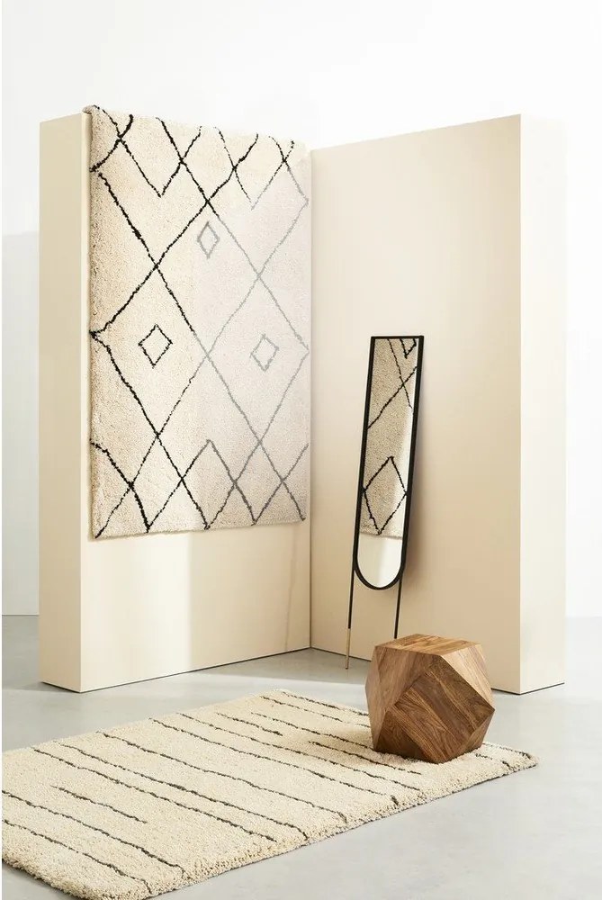 Масичка за кафе от масивен шишам в тъмно естествен цвят 42x42 cm Egypt – Bizzotto