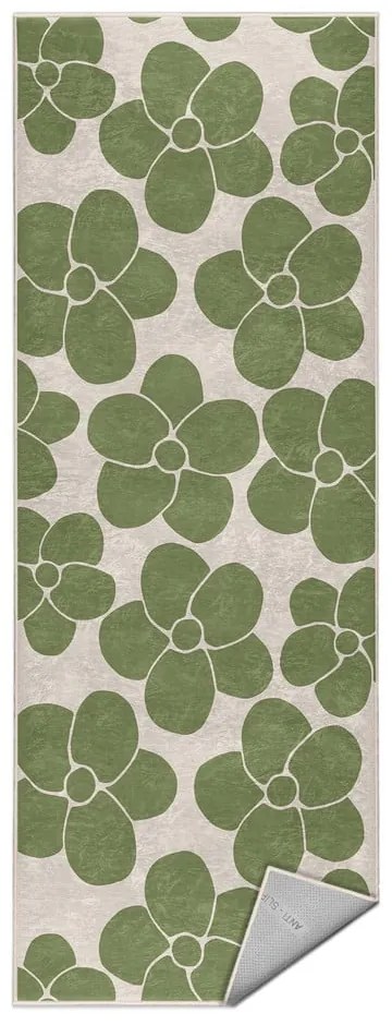 Зелена пътека подходяща за пране 60x230 cm Green Meadow – Mila Home