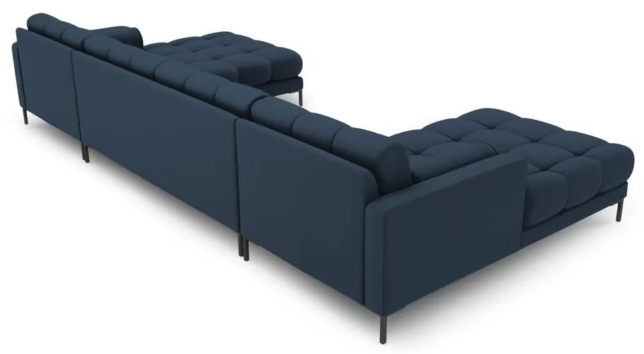 Син ъглов диван ("U" форма) Bali – Cosmopolitan Design