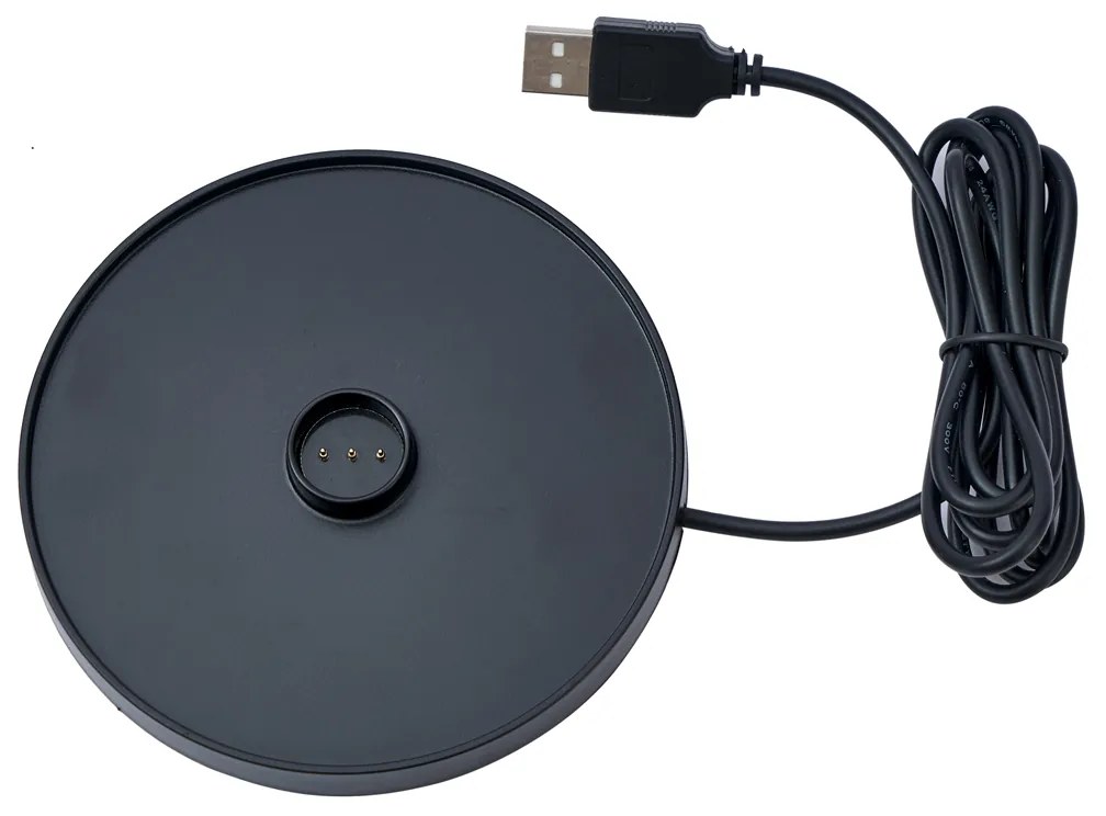 Настолна лампа ръждивокафява вкл. LED IP65 акумулаторна със станция за зареждане - Bass