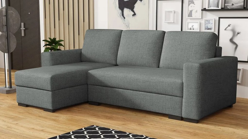 Ъглов диван Latte-Anthraki