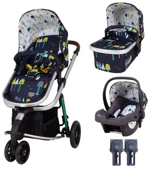 Бебешка количка Giggle 3в1 COSATTO - WILDERNESS INK