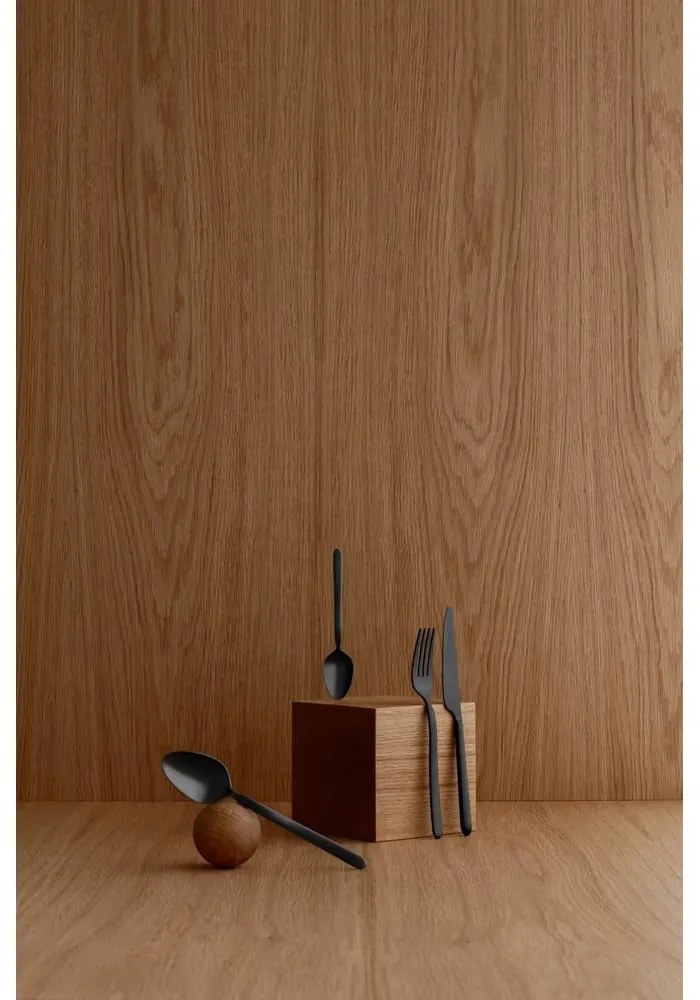 Черен прибори за хранене 16 бр. от неръждаема стомана Stella – Blomus