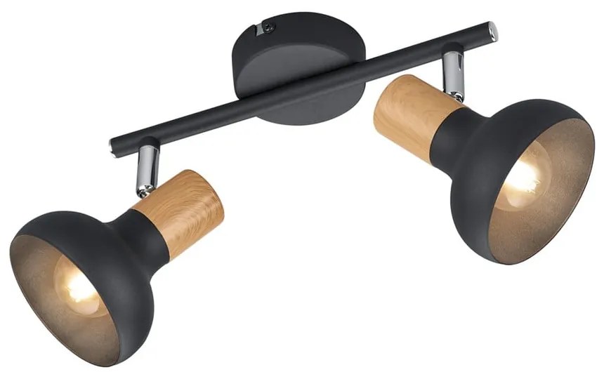 Матово черно прожектор ø 10 cm Latika – Trio