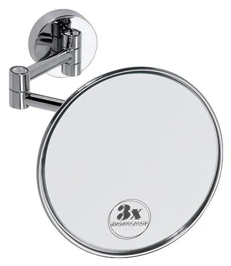 Козметично огледало 14x14 cm сребристо