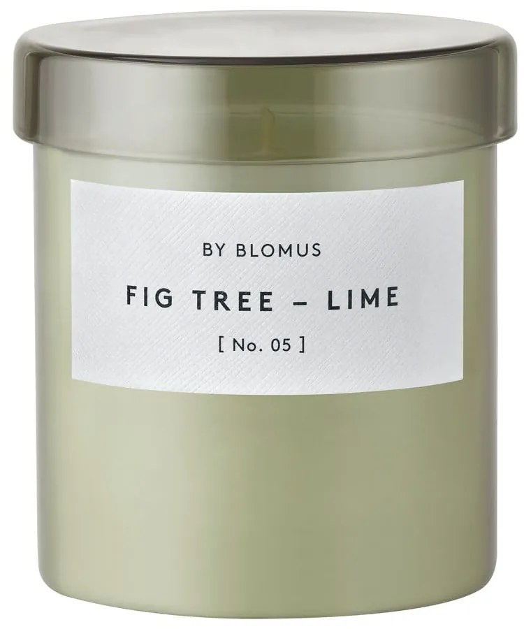 Ароматна свещ от соев восък време на горене 45 час Valoa Fig Tree – Lime – Blomus