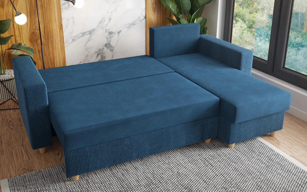 Разтегателен ъглов диван Финикс