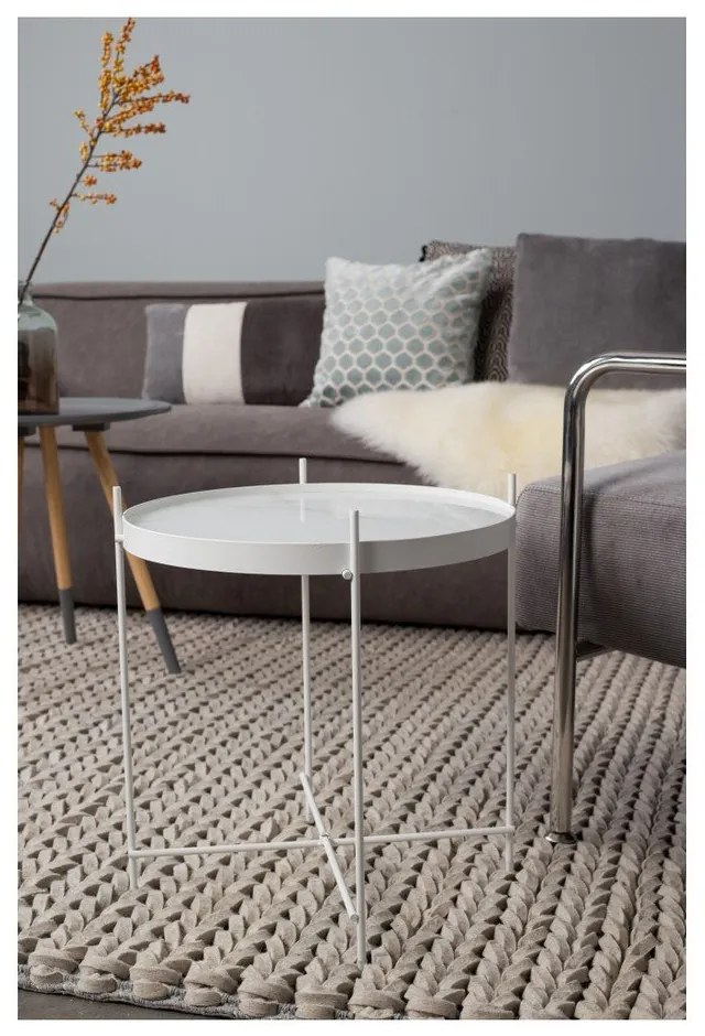 Бяла масичка за кафе Cupid - Zuiver