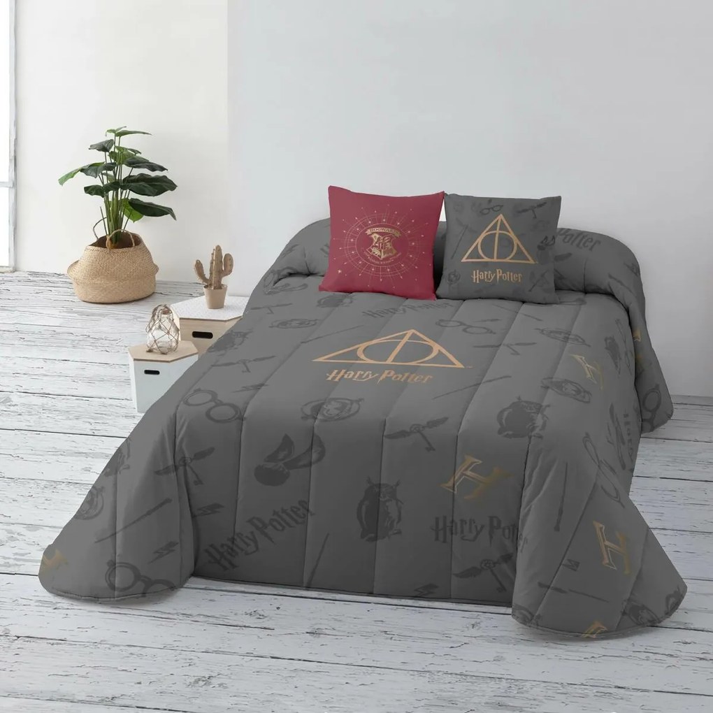 Покривка за легло Harry Potter Deathly Hallows Многоцветен 250 x 270 cm 250 x 3 x 270 cm Легло 150 cm