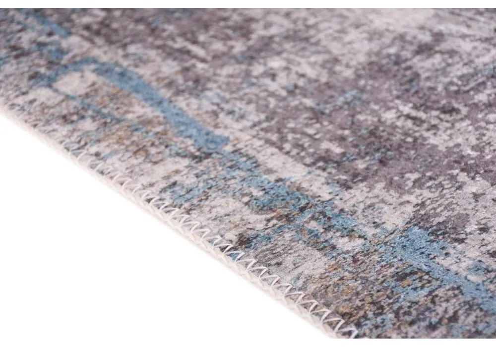 Синя пътека подходяща за пране 80x300 cm Abstract Colors Blue – Vitaus