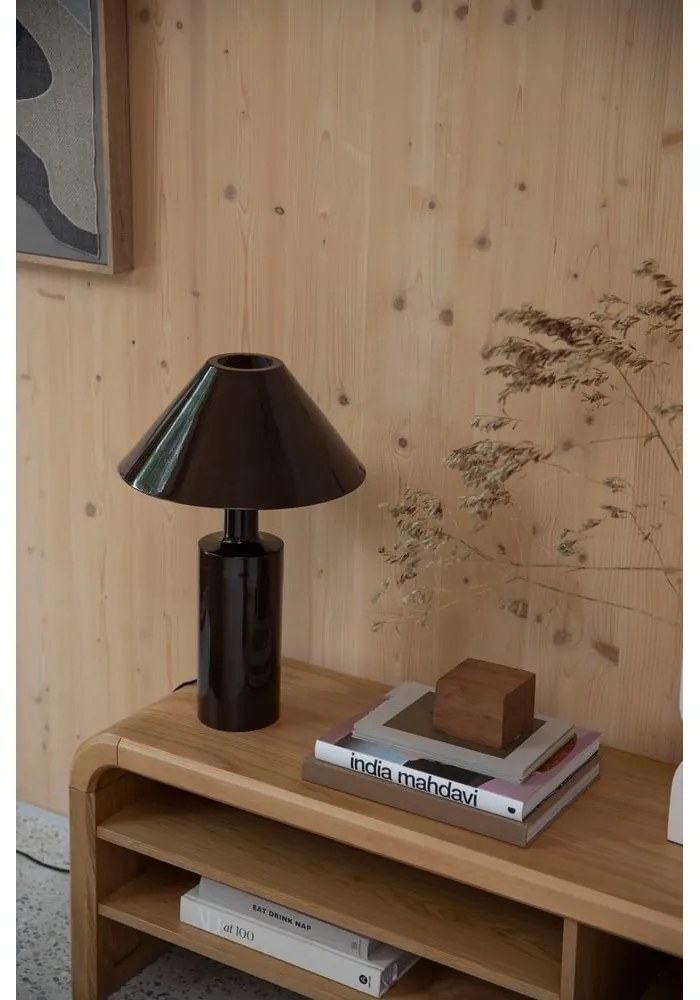 Маса за телевизор от декор от дъб в естествен цвят 160x45x40 cm Brave – Zuiver