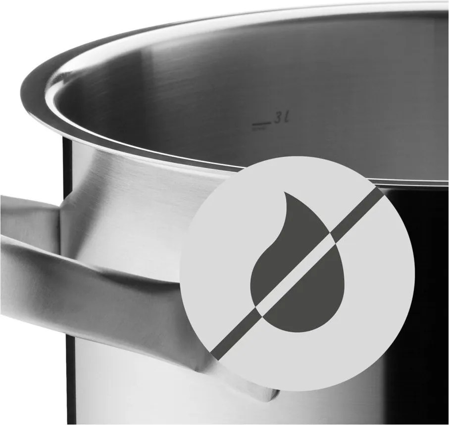 Комплект съдове от неръждаема стомана 7 бр. Gourmet – WMF