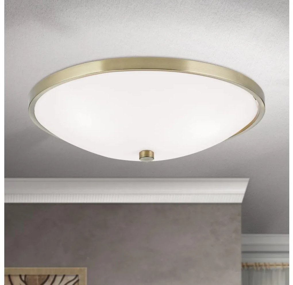 Orion DL 7-531/40 - Плафон AIDA 3xE27/60W/230V Ø 40 см месинг