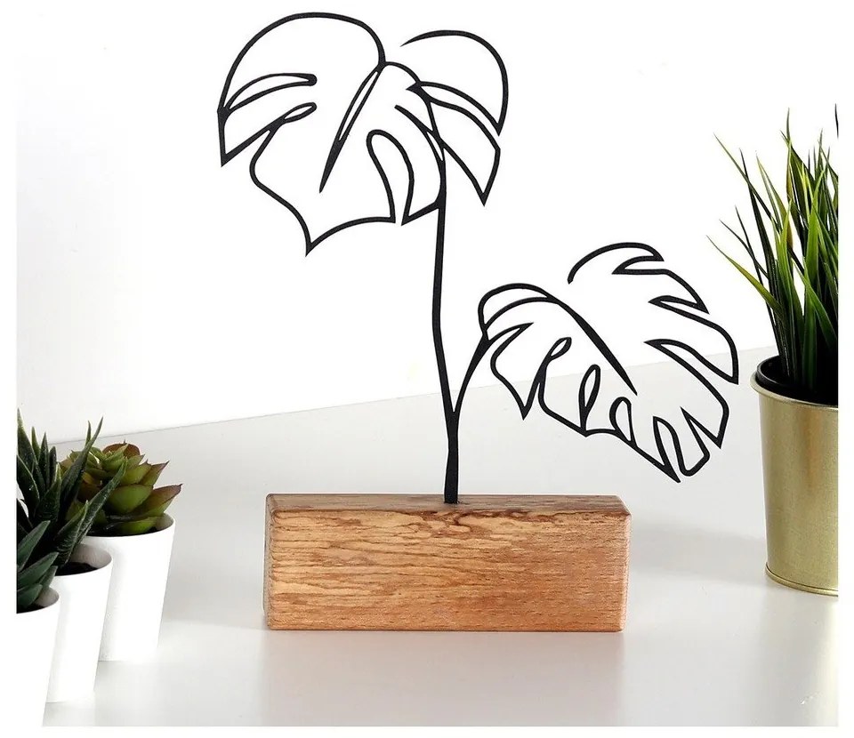 Метална статуетка Leaves - Mioli Decor