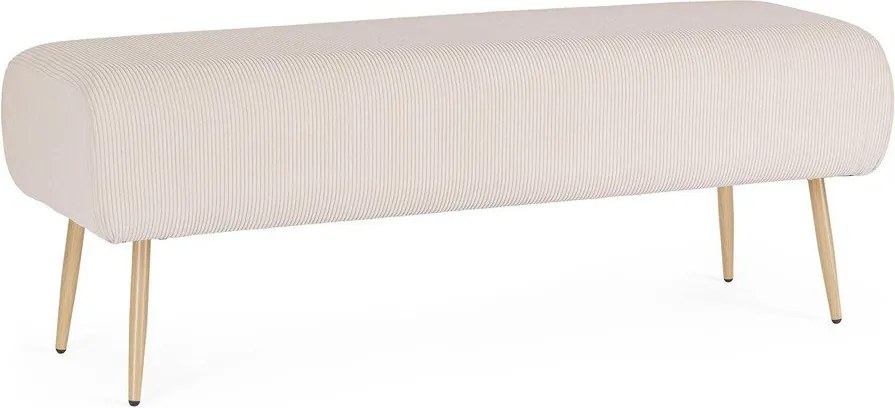 Бяла подплатена пейка Olga – Bizzotto