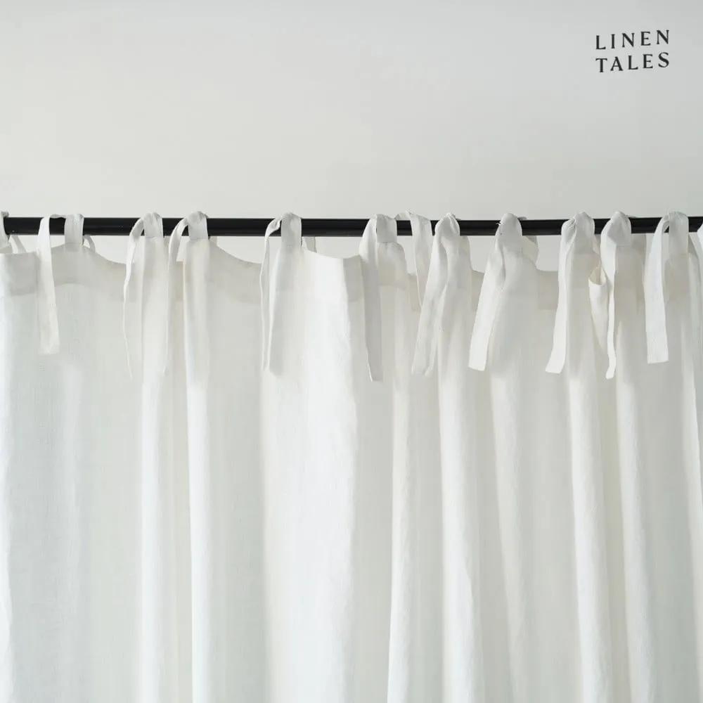 Бяла завеса 140x300 cm Night Time - Linen Tales