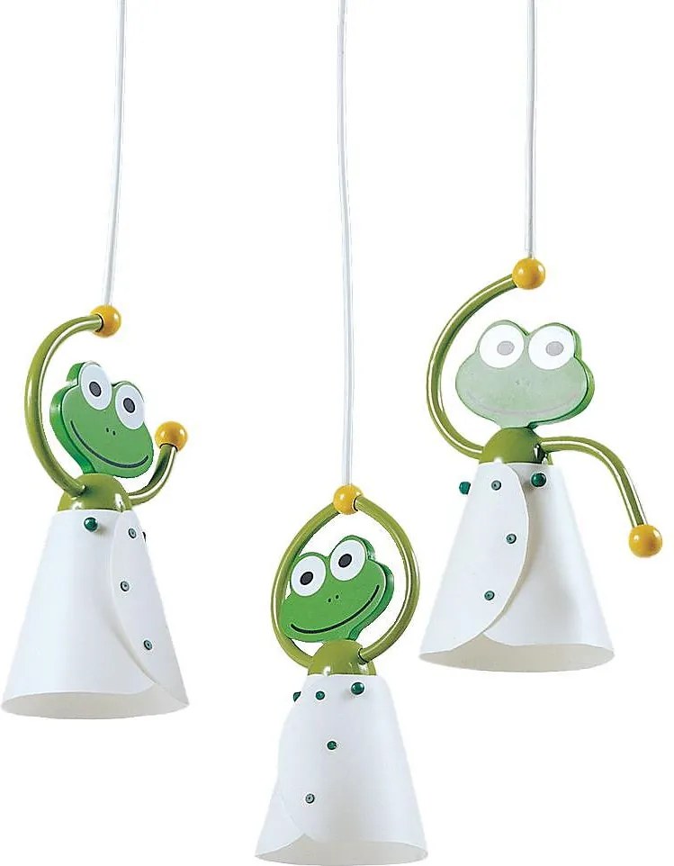 Полилей FROG, зелен, 3xE14