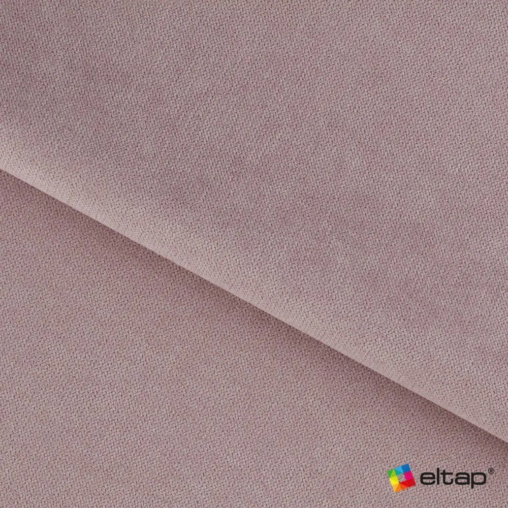 Розов шенилов разтегателен диван с място за съхранение 214 cm Fulgeo – ELTAP