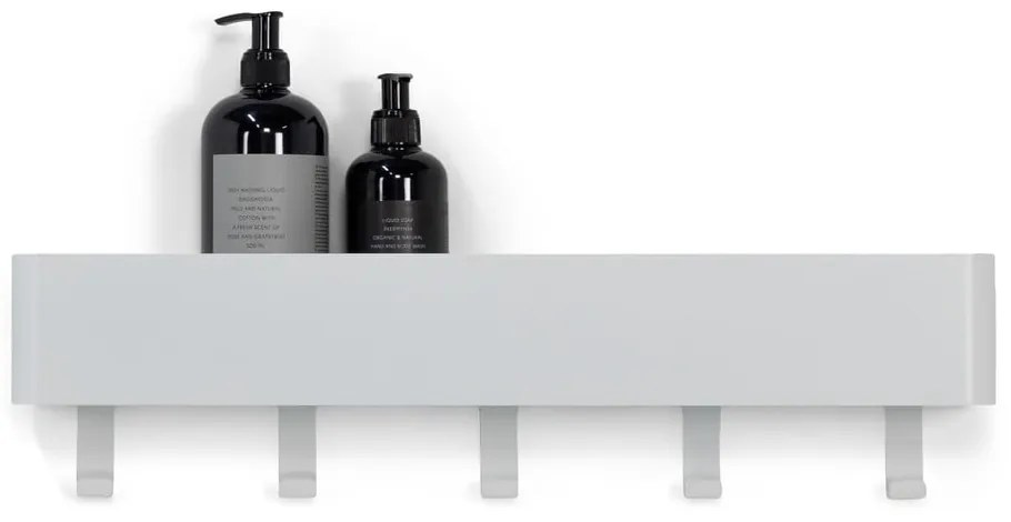 Бял стенен стоманен рафт за баня Multi - Spinder Design