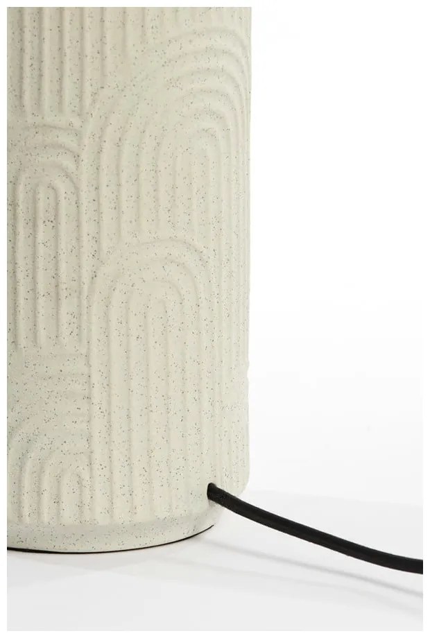 Кремава основа за настолна лампа 43,5 cm Diego – Light &amp; Living