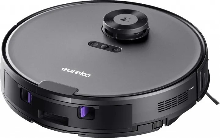 Прахосмукачка робот Eureka NER Е10S, 5200 mAh, 4000Pa, 2 л, 4 режима, LiDAR картографиране, Гласов контрол, Черен