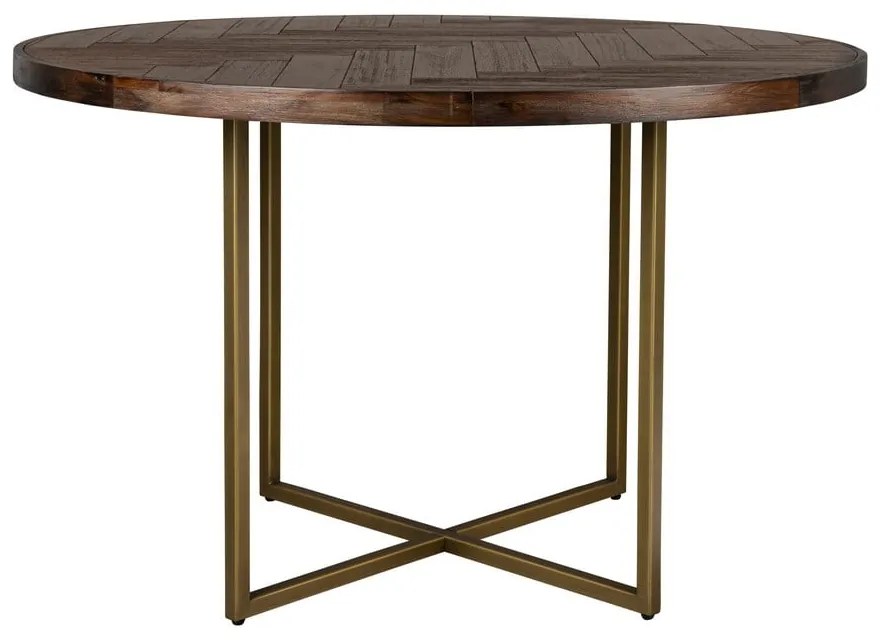 Кръгла маса за хранене в декор от акация ø 120 cm Class - Dutchbone