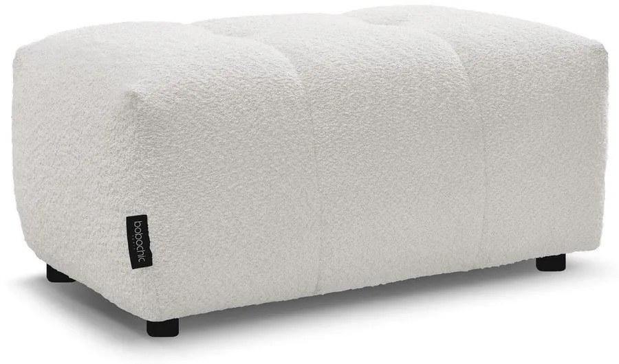 Бяла табуретка от букле Roxelane – Bobochic Paris