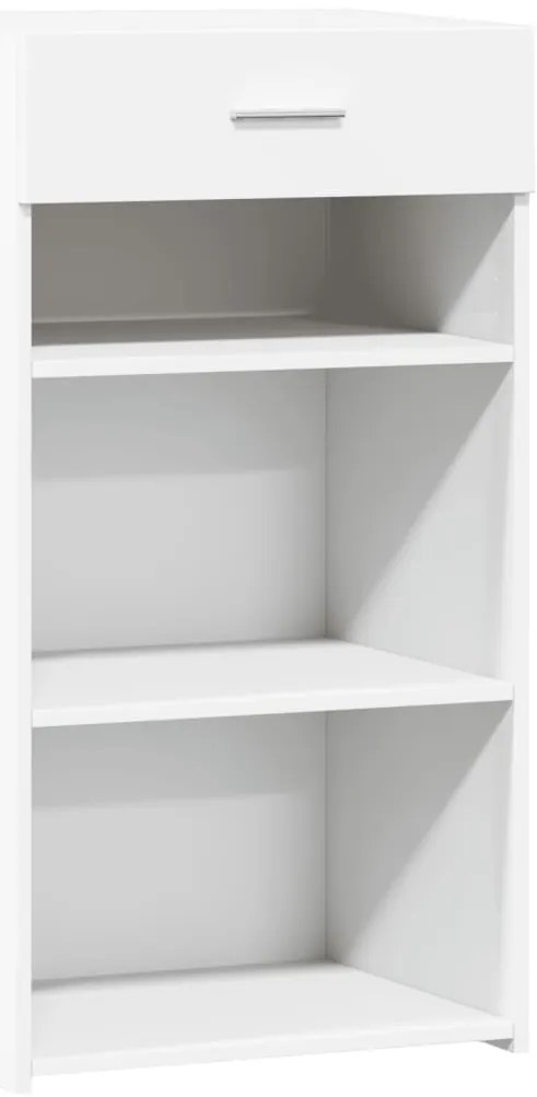 846327 vidaXL Бюфет, бял, 50x42,5x93 см, инженерно дърво