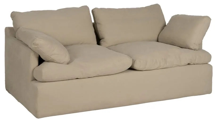 Бежов ленен диван 180 cm – Ixia