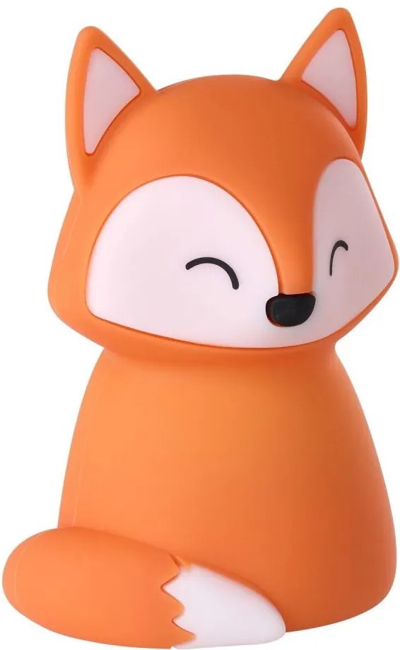 Eglo 75943 - LED RGBW Презареждаема детска нощна лампа CASTELLINO LED/5W/5V 1200mAh лисица