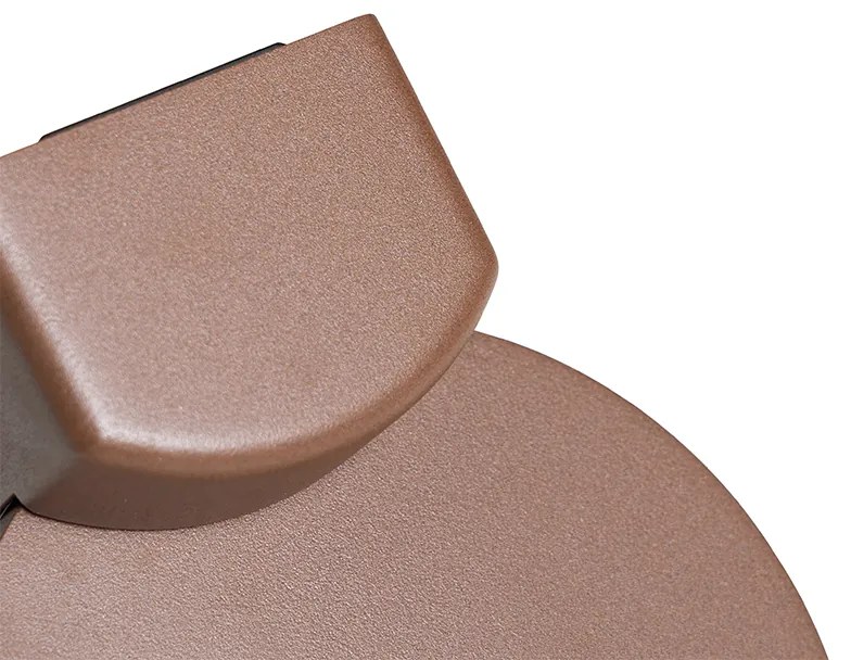 Външна стенна лампа ръждяво кафява с LED IP54 сензор за движение - Esmee