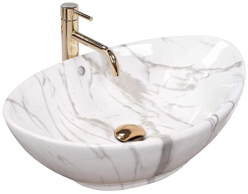 Умивалник за плот Rea Wendy Marmo