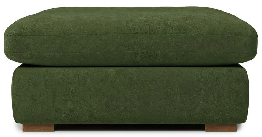 Тъмнозелена текстилна табуретка Comfy - Scandic