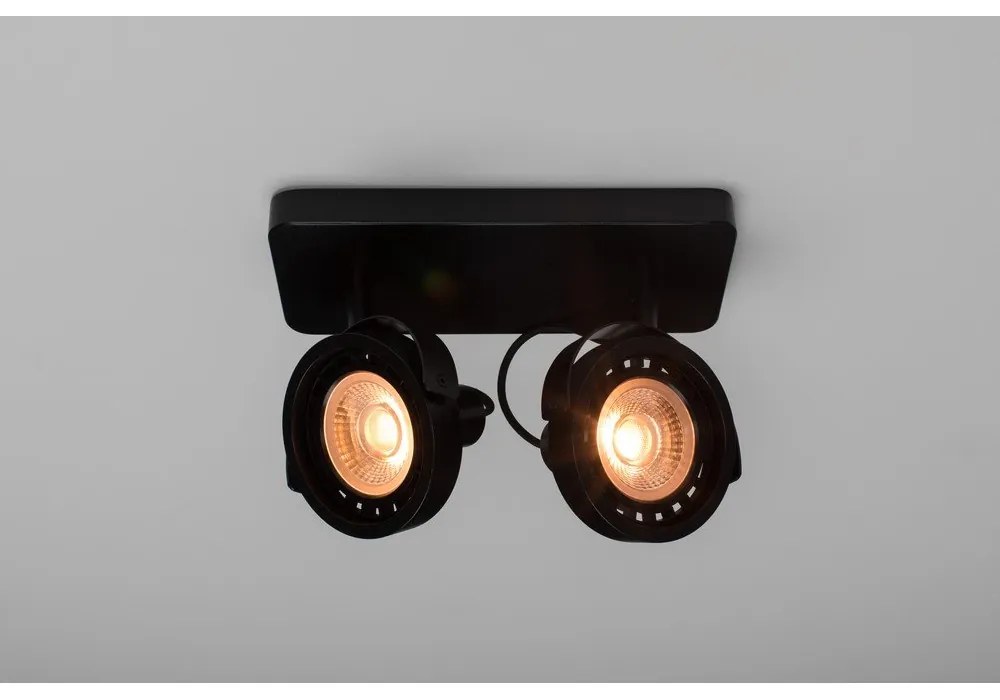 Черен прожектор 12x28 cm Dice – Zuiver