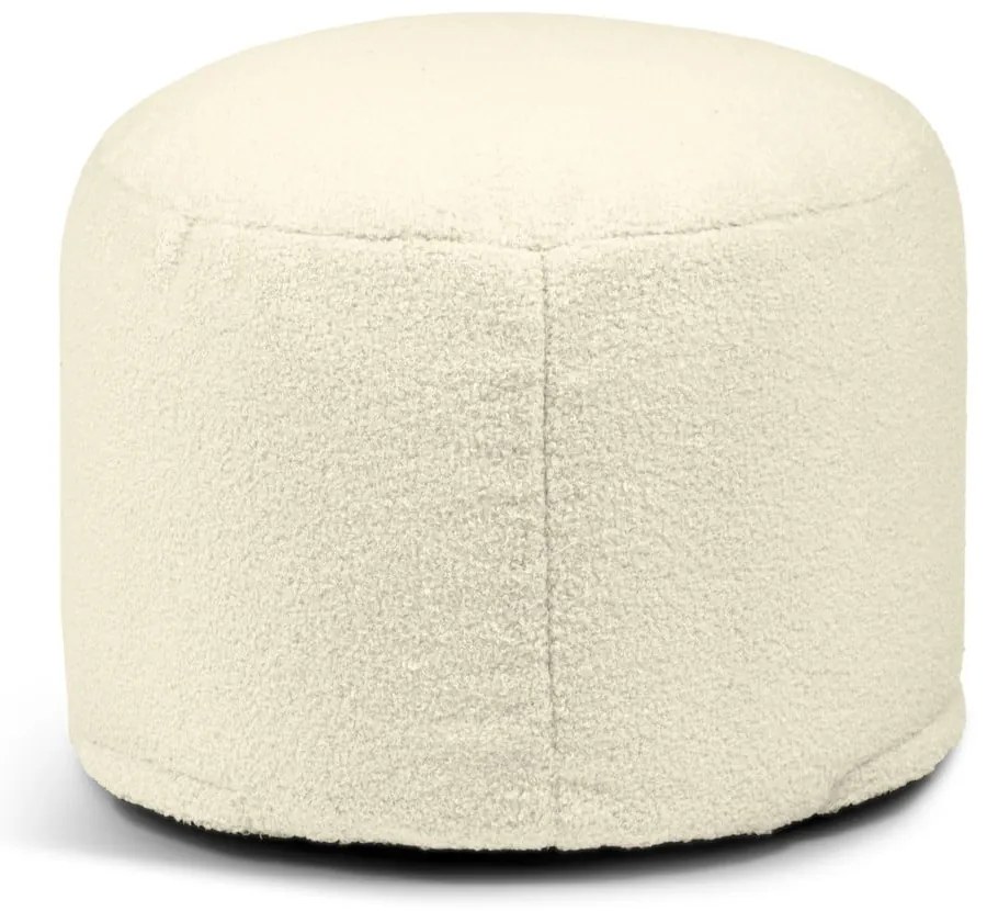 Кафяв пуф от букле Mini – SLOWDOWN