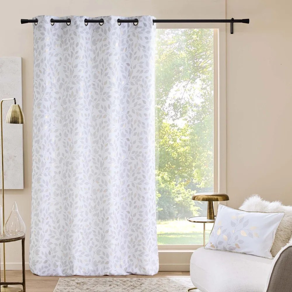 Бяло перде 140x280 cm Duchesse – douceur d'intérieur