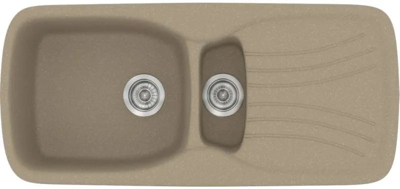 Мивка Sanitec 309-Granite Taupe