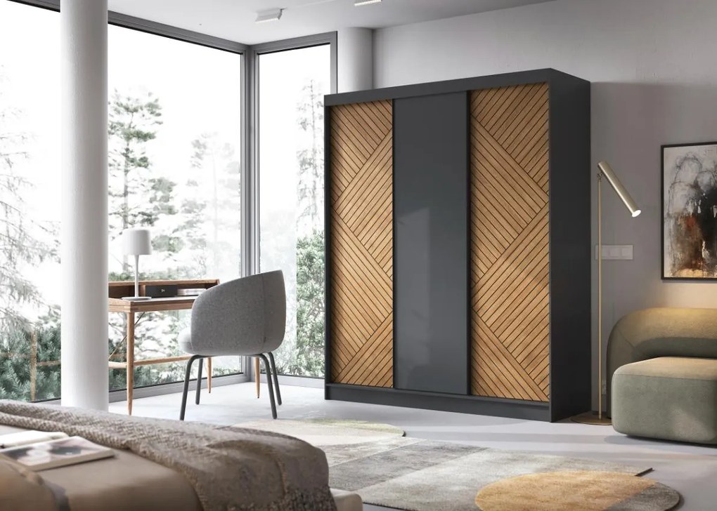 Плъзгащ се гардероб Phylo III