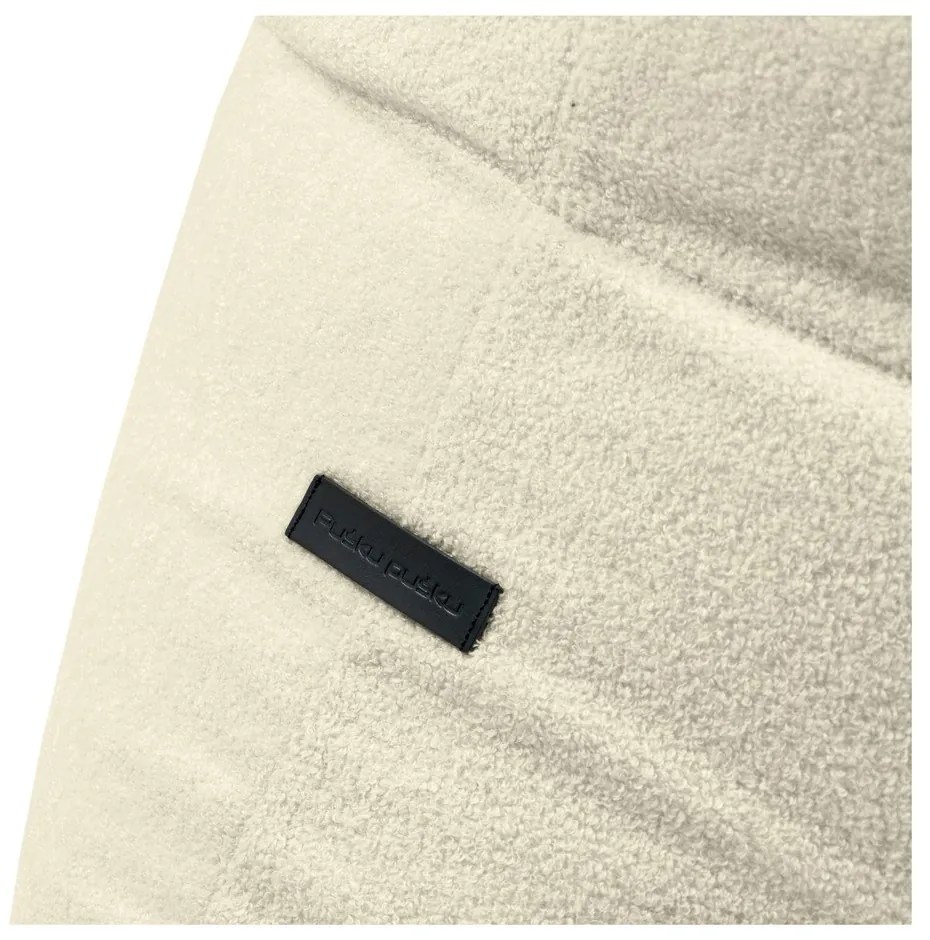 Кафяв пуф от букле Razz – SLOWDOWN