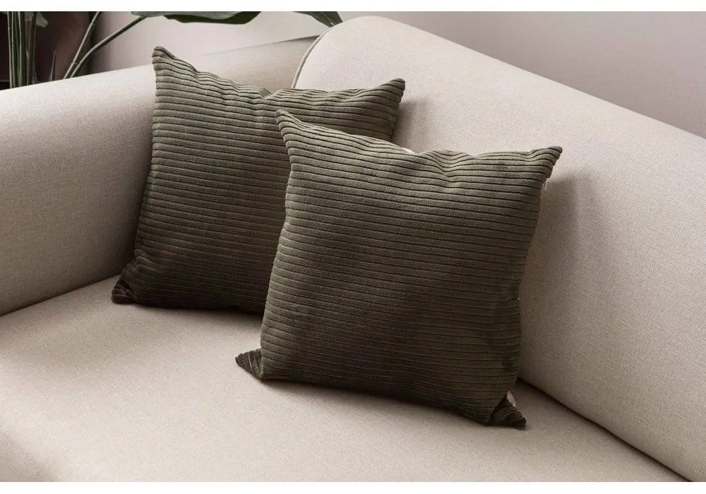 Калъфки за възглавници от рипсено кадифе в комплект от 2 бр. 43x43 cm – Mioli Decor