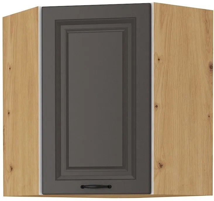 Окачен шкаф ъглов Yvette GN 72-Graphite