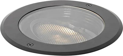 Комплект от 6 димируеми външни вградени спота черни IP65 Вкл. LED - Delux Honey