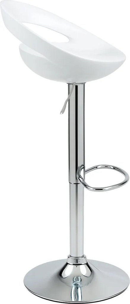 Бар стол Kolby-Бял (2) парчета