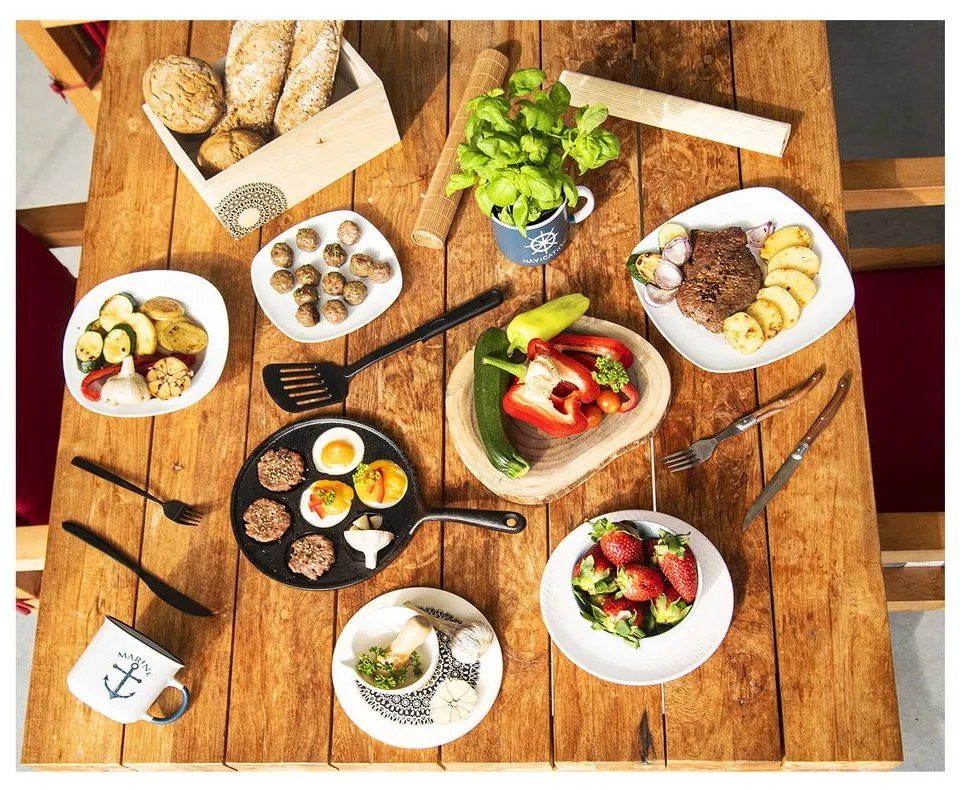 Прибори за хранене от неръждаема стомана в сребрист и естествен цвят, 2 бр. – Orion