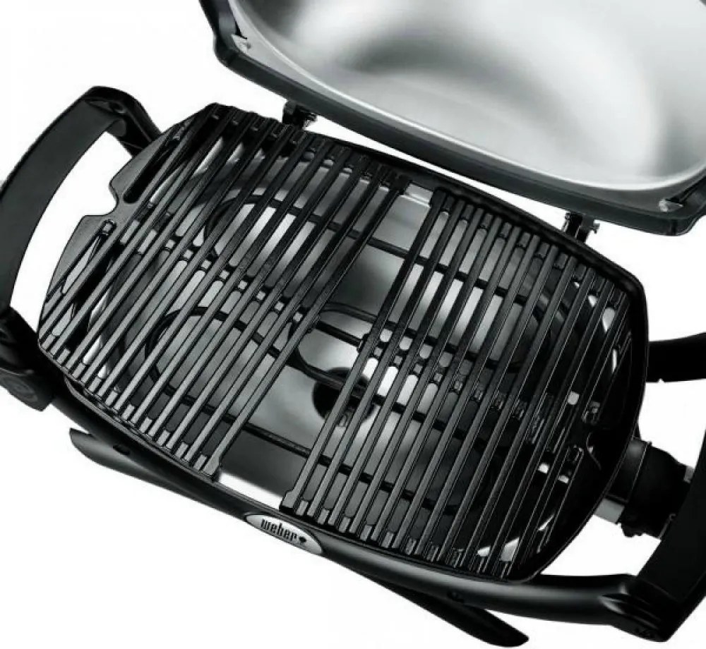 Електрическо барбекю Weber Q1400 Dark Grey, 2200W, 43х32 см