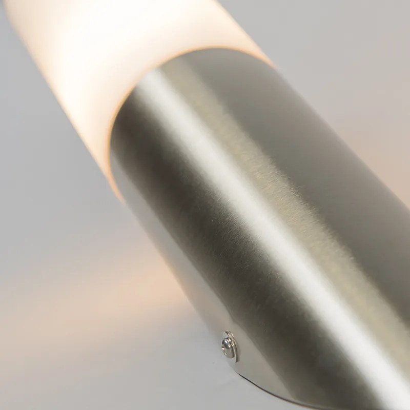 Модерна външна стенна лампа стомана IP44 - Rox