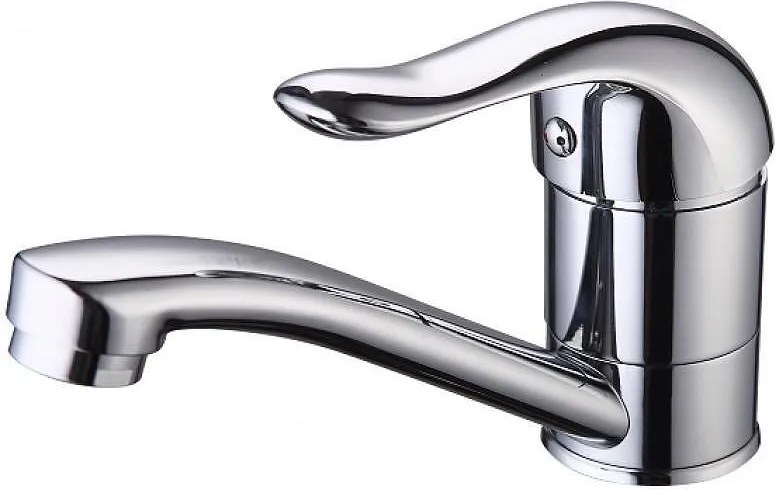 Стоящ смесител за кухня ФОРТИ, Inter Ceramic, 7531265 15, с къс чучур